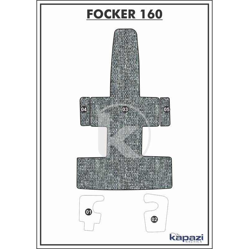 FOCKER-160-CARPETE-NAUTICO-TRANCADO-COR-BRANCO-E-PRETO-KIT-COCKPIT