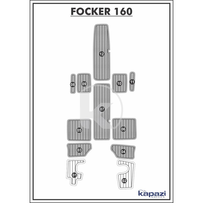 FOCKER-160-PISO-THERMO-DECK-COMFORT-COR-CINZA-FRISO-PRETO-KIT-COCKPIT