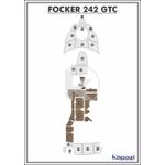 Tapete-PVC-Thermo-Deck-Beach-para-Focker-242-GTC---Cockpit-Natural-friso-Preto