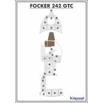 Tapete-PVC-Thermo-Deck-Beach-para-Focker-242-GTC---Cabine-Natural-friso-Preto