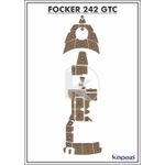 Tapete-PVC-Thermo-Deck-Beach-para-Focker-242-GTC---Completo-Natural-friso-Preto