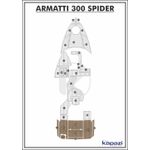 Tapete-PVC-Thermo-Deck-Beach-para-Armatti-300-Spider---Plataforma-Madeira-friso-Preto