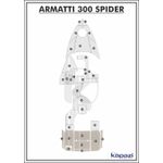 Tapete-PVC-Thermo-Deck-Classic-para-Armatti-300-Spider---Plataforma-Areia-friso-Preto