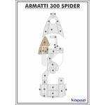 Tapete-EVA-Soft-Tech-para-Armatti-300-Spider---Cabine-Areia-friso-Preto