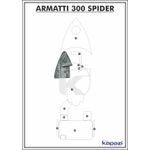Tapete-PVC-Nautico-Trancado-para-Armatti-300-Spider---Cabine-Branco-e-Preto-com-Borda