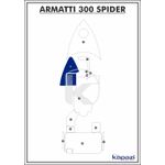 Tapete-PVC-Vinil-Kap-para-Armatti-300-Spider---Cabine-Azul-Royal
