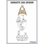 Tapete-EVA-Soft-Tech-para-Armatti-300-Spider---Proa-Areia-friso-Preto