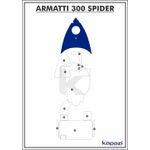 Tapete-PVC-Vinil-Kap-para-Armatti-300-Spider---Proa-Azul-Royal