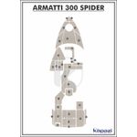 Tapete-PVC-Thermo-Deck-Classic-para-Armatti-300-Spider---Completo-Areia-friso-Preto