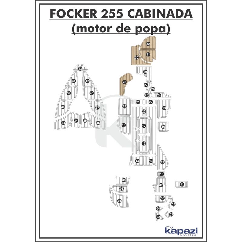 tapete-eva-soft-tech-para-focker-255-cabinada-motor-de-popa-cabine-areia-friso-preto