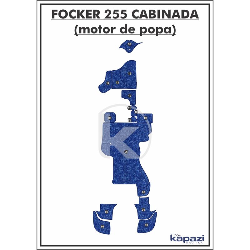 tapete-textil-nauti-clean-para-focker-255-cabinada-motor-de-popa-completo-azul-maritimo-com-borda