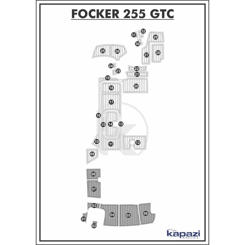 tapete-pvc-thermo-deck-comfort-para-focker-255-gtc-motor-de-centro-plataforma-cinza-friso-preto