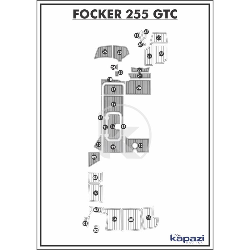 tapete-pvc-thermo-deck-comfort-para-focker-255-gtc-motor-de-centro-cockpit-cinza-friso-preto