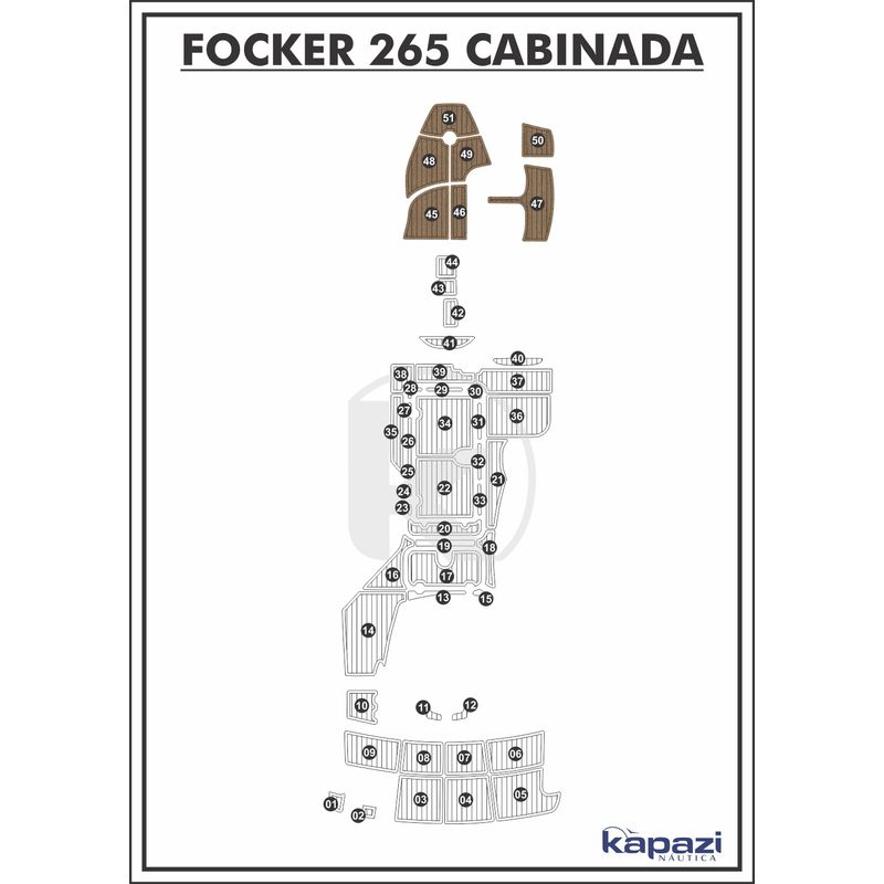 tapete-pvc-thermo-deck-beach-para-focker-265-cabinada-motor-de-centro-cabine-natural-friso-preto