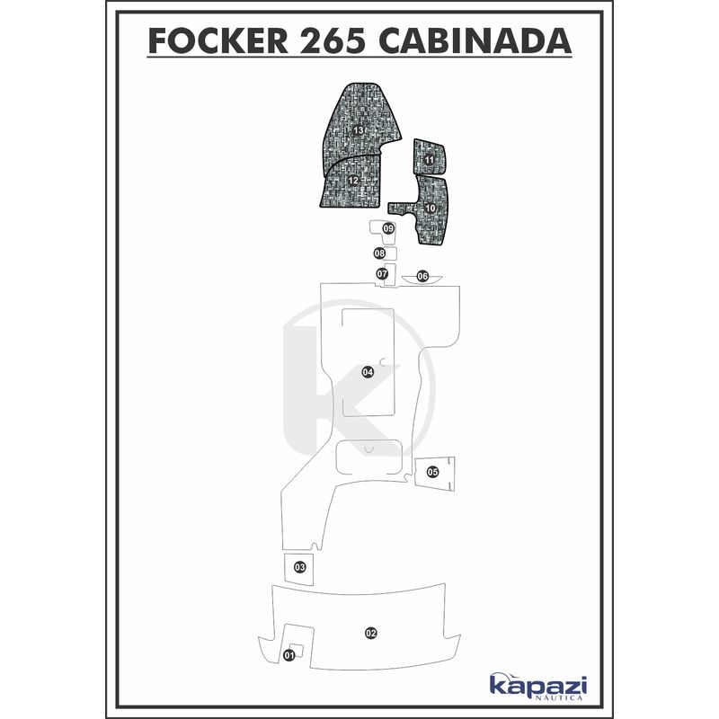 tapete-pvc-nautico-trancado-para-focker-265-cabinada-motor-de-centro-cabine-branco-e-preto-com-borda
