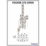 Tapete-PVC-Thermo-Deck-Classic-para-Focker-272-Open-Cockpit-Areia-friso-Preto