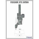 Tapete-PVC-Nautico-Trancado-para-Focker-272-Open-Cockpit-Branco-e-Preto-com-Borda