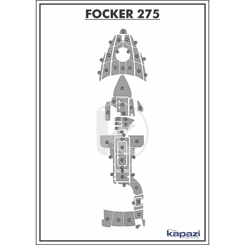 tapete-pvc-thermo-deck-comfort-para-focker-275-completo-cinza-friso-preto