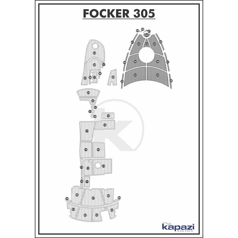 tapete-pvc-thermo-deck-comfort-para-focker-305-proa-cinza-friso-preto