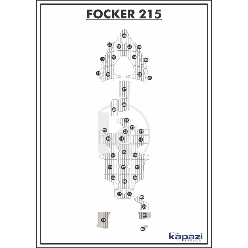 Tapete-PVC-Thermo-Deck-Classic-para-Focker-215-Plataforma-Areia-friso-Preto