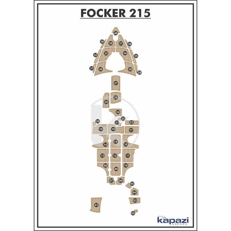 Tapete-EVA-Soft-Tech-para-Focker-215-Completo-Areia-friso-Preto