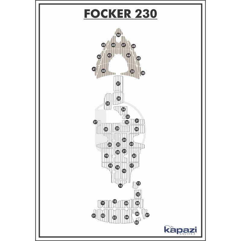 tapete-pvc-thermo-deck-classic-para-focker-230-proa-areia-friso-preto