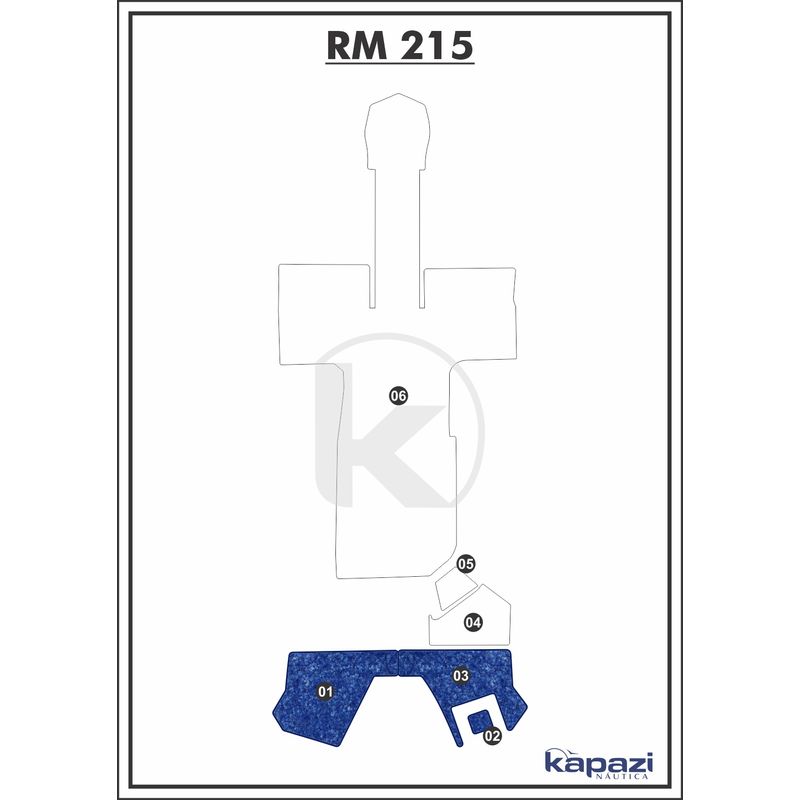 tapete-textil-nauti-clean-para-royal-mariner-215-plataforma-azul-maritimo-com-borda
