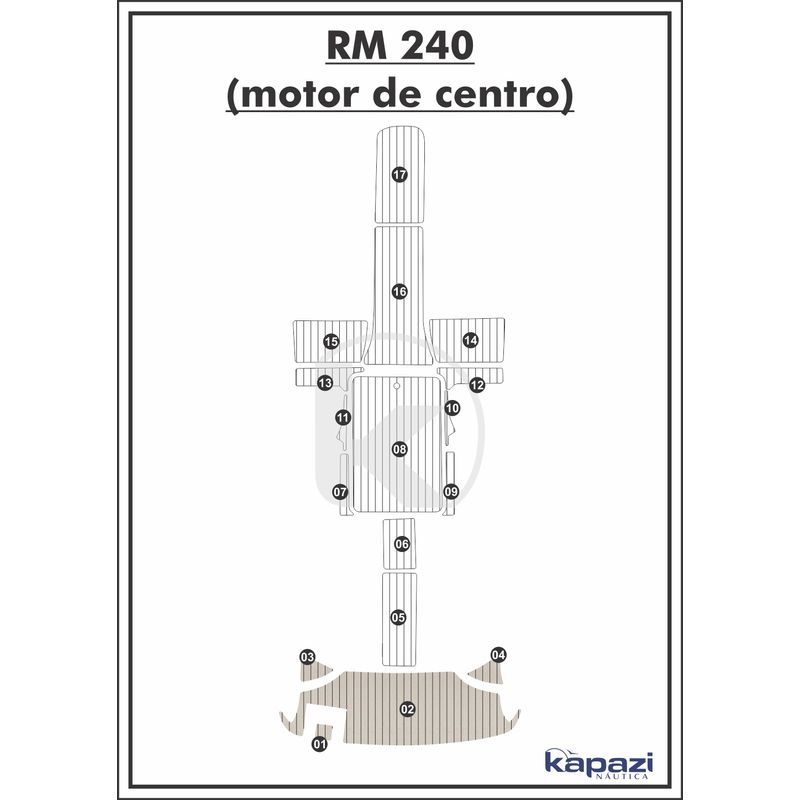 tapete-pvc-thermo-deck-classic-para-royal-mariner-240-motor-de-centro-plataforma-areia-friso-preto