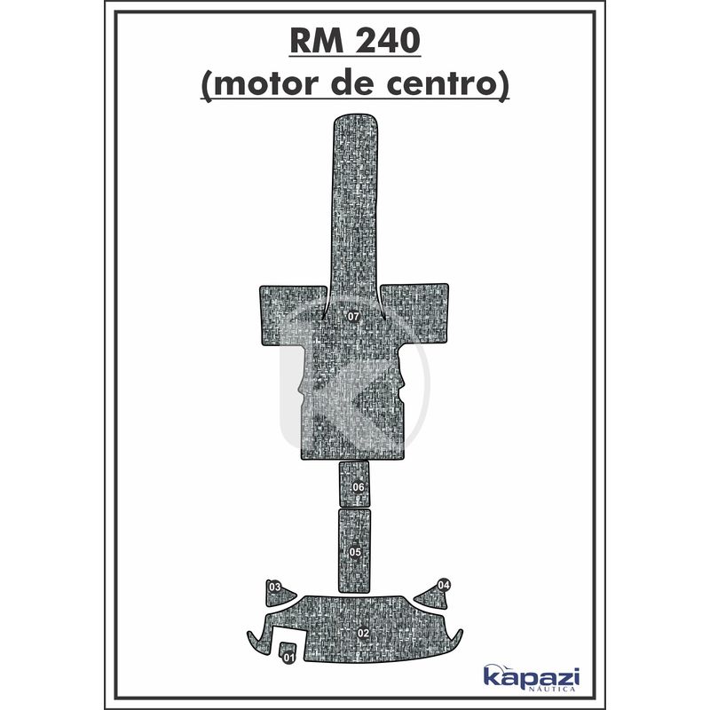 tapete-pvc-nautico-trancado-para-royal-mariner-240-motor-de-centro-completo-branco-e-preto-com-borda