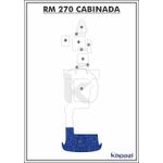 tapete-textil-nauti-clean-para-royal-mariner-270-cabinada-plataforma-azul-maritimo-com-borda