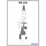 Tapete-PVC-Nautico-Trancado-para-Royal-Mariner-330-Cockpit-Branco-e-Preto-com-Borda