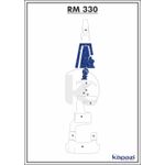 Tapete-Textil-Nauti-Clean-para-Royal-Mariner-330-Cabine-Azul-Maritimo-com-Borda
