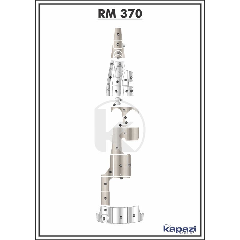 tapete-pvc-thermo-deck-classic-para-royal-mariner-370-cockpit-areia-friso-preto