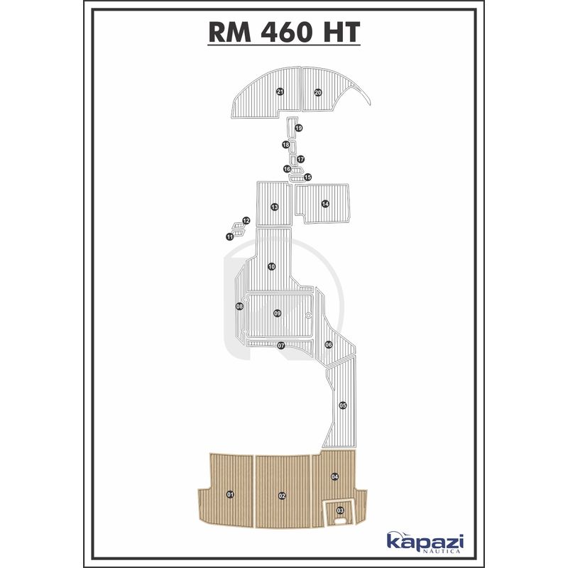 tapete-eva-soft-tech-para-royal-mariner-460-ht-plataforma-areia-friso-preto
