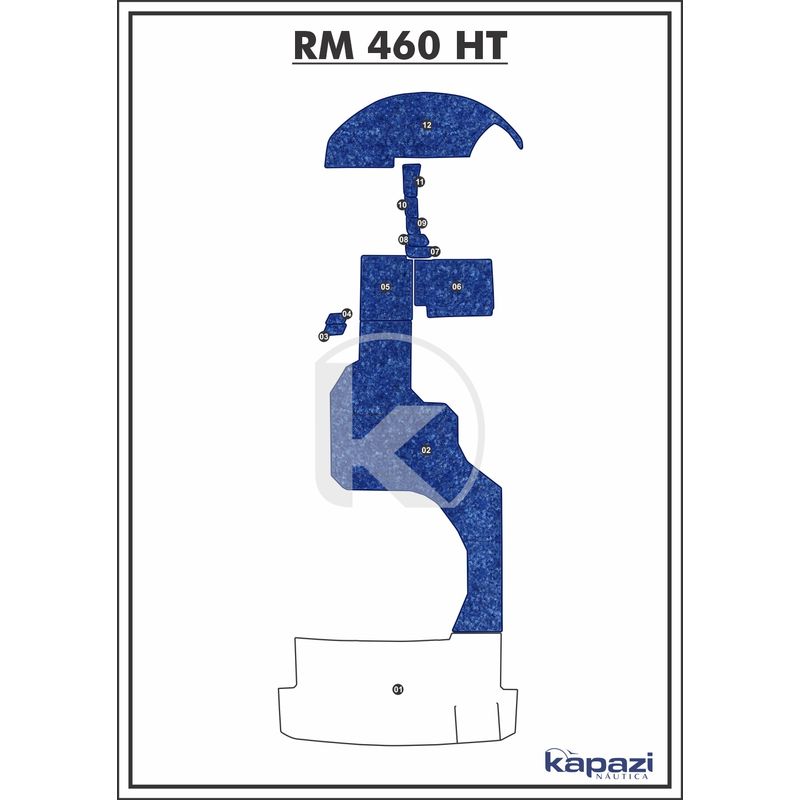tapete-textil-nauti-clean-para-royal-mariner-460-ht-cockpit-azul-maritimo-com-borda