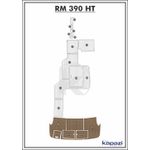 Tapete-PVC-Thermo-Deck-Beach-para-Royal-Mariner-390-HT-Plataforma-Natural-friso-Preto