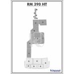 Tapete-PVC-Thermo-Deck-Comfort-para-Royal-Mariner-390-HT-Cockpit-Cinza-friso-Preto