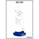 tapete-pvc-vinil-kap-para-nx-250-plataforma-azul-royal