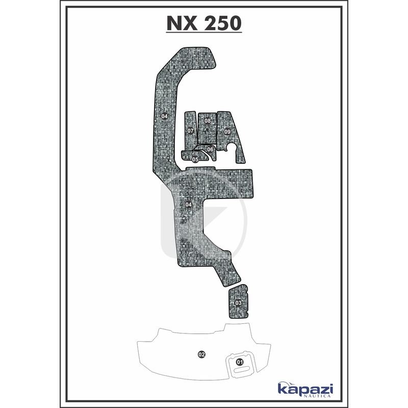 tapete-pvc-nautico-trancado-para-nx-250-cockpit-branco-e-preto-com-borda