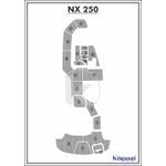 tapete-pvc-thermo-deck-comfort-para-nx-250-completo-cinza-friso-preto