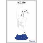 tapete-textil-nauti-clean-para-nx-270-plataforma-azul-maritimo-com-borda