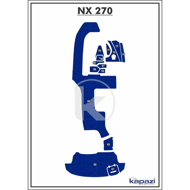 tapete-pvc-vinil-kap-para-nx-270-completo-azul-royal