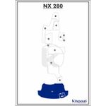 tapete-pvc-vinil-kap-para-nx-280-plataforma-azul-royal