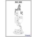 tapete-pvc-thermo-deck-comfort-para-nx-280-cabine-cinza-friso-preto