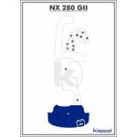 tapete-pvc-vinil-kap-para-nx-280-gii-plataforma-azul-royal