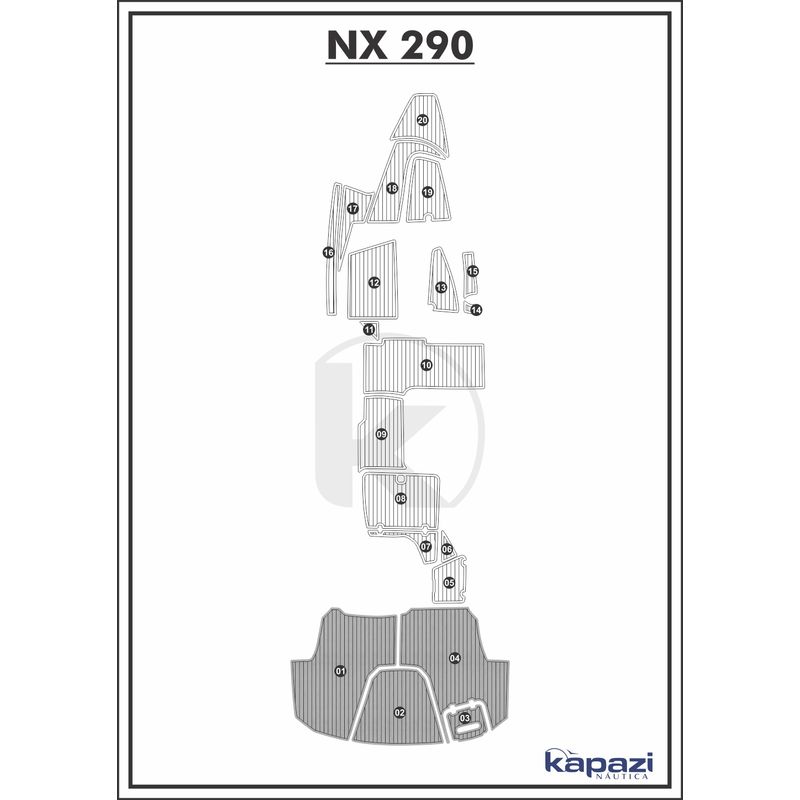 tapete-pvc-thermo-deck-comfort-para-nx-290-plataforma-cinza-friso-preto