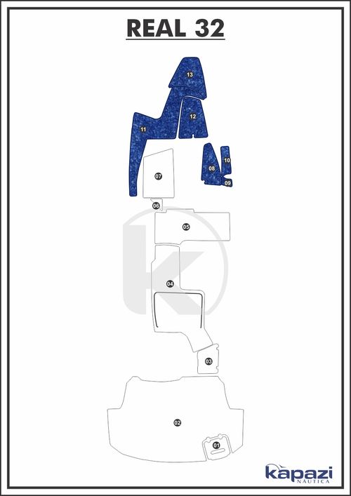 Tapete Têxtil Nauti Clean para NX 290 - Cabine