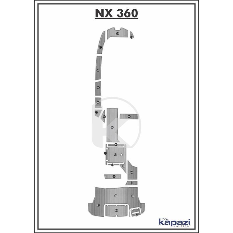tapete-pvc-thermo-deck-comfort-para-nx-360-completo-cinza-friso-preto