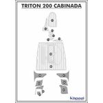 tapete-pvc-thermo-deck-comfort-para-triton-200-cabinada-plataforma-cinza-friso-preto