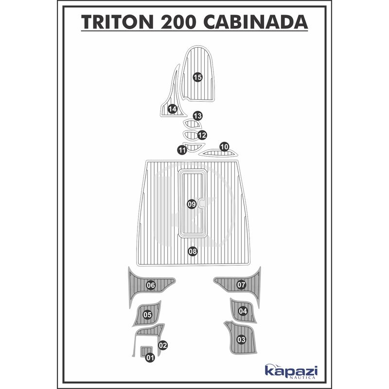 tapete-pvc-thermo-deck-comfort-para-triton-200-cabinada-plataforma-cinza-friso-preto